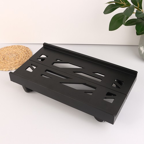 Under Desk Holder Adjustable Mobile CPU Stand Ventilated Computer Tower Stand - Photo 12/14