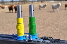 ISO (Pioneer) quick coupler conversion for John Deere 10-40 series Tractors