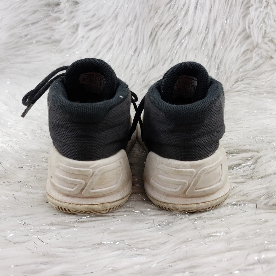 Zapatillas Under Armour Steph Curry SC Negro Blanco Niños Talla 9 Foto 4 de 4