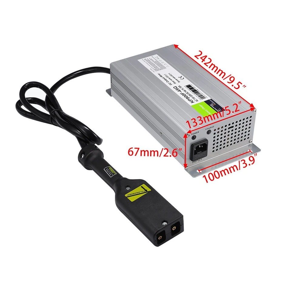 Nuevo 36V 18 Amp POWER para EZGO EZ-GO TXT para cargador de batería de carro de golf Yamaha Foto 3 de 4