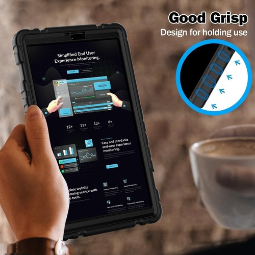 Samsung Galaxy Tab A9 2023 (8.7 inch) Shockproof Cover with Built-in Stand-Black - Picture 11 of 11