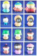 SOUTH PARK COMEDY CENTRAL NEW MINI FIGURE 1:24 SCALE ERIC KENNY KYLE STAN WENDY