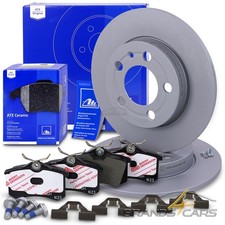 ATE BREMSSCHEIBEN VOLL Ø239 + CERAMIC BELÄGE HINTEN FÜR VW BORA 1J