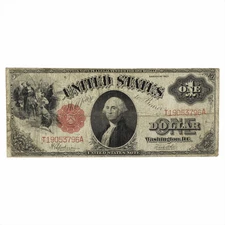 1917 $1 US Legal Tender Note T19053796A