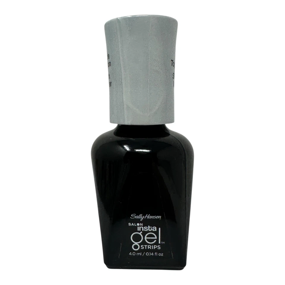 Lote de 6 tiras de gel Sally Hansen Salon Insta capa superior 4 ml / 0,14 oz transparente Foto 2 de 4