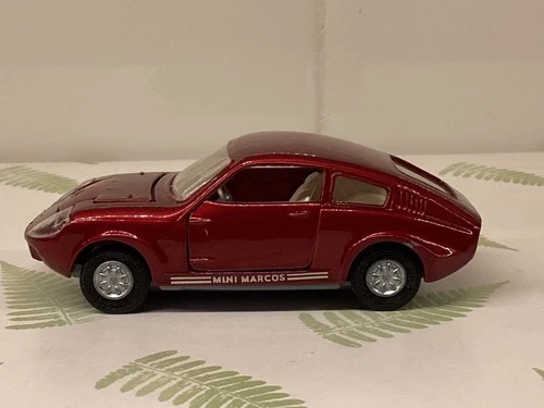 Original Vintage Corgi #341 Mini Marcos GT 850. 1968 - 1970. VVNM Cond. Awesome!