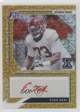 2022 Leaf Pro Set Metal Gold Mojo 1/1 Evan Neal #PA-EN1 Auto 1e3h