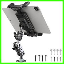 Tablet Mount for Truck Aluminum Arm Ipad Mount Car Holder for 4.7"-12.9" Ipad Mi
