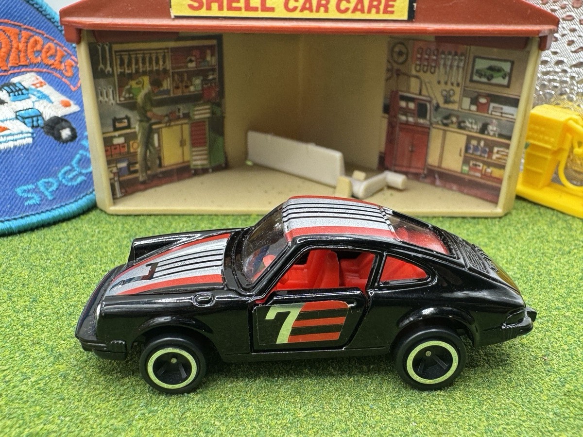 1976 Tomica Porsche 911S Black Diecast P-911 No. F3 1:61 Tomy