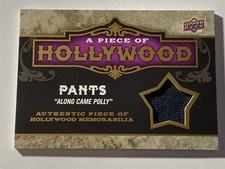 BEN STILLER 2009 UD Piece of History BB "Along Came Polly" Worn PANTS (U)