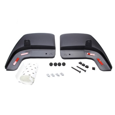 Husky Liners 59471, 2 Pack Black Plastic Fits 17- Ford F250 Rear Mud Flaps W/Oe - Picture 2 of 10