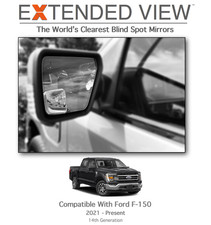 21 - 25 Ford F150 Blind Spot Mirrors Custom F150 Blindspot Mirrors 14th Gen