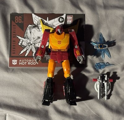 transformers studio series 86 hot rod custom