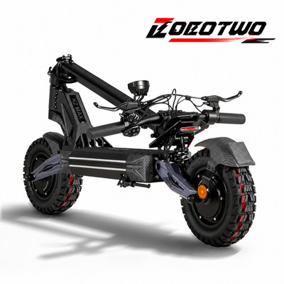 4000W Dual Motor Electric Scooter 45 MPH 60V Adults 42 Miles 11'' Off-Road