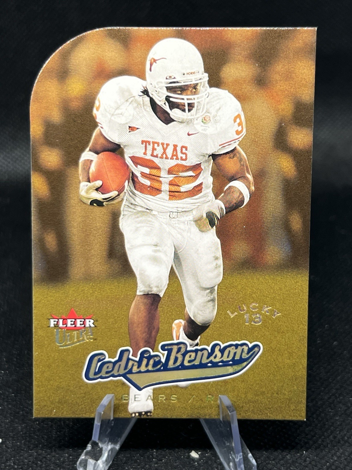 Cedric Benson Ultra #203 Gold Medallion