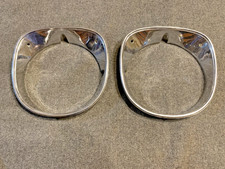 1970 70 Chevrolet Chevelle RH & LH Headlight Bezels 3972923 3972924 OEM