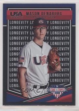2018 Panini USA Baseball Stars & Stripes Longevity Mason Denaburg #41 9gy