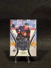 Donovan Sebrango FINITE 42/399 Silver RC SPx Hockey 2025-26 Upper Deck Card # 34