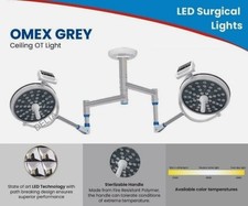 Nueva lámpara LED 48+48 luz OT sala quirúrgica operación teatro.