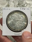 1885 CC Morgan Silver Dollar Carson City Gem Rainbow Rim Color Toning***