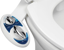 NEO 180 - Dual Nozzle, Self-Cleaning, Non-Electric Bidet Attachment for Toilet S