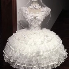 Japanese Women Lolita Style Princess Suspender jsk Dress Party dress