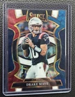 2025 Select #80 DRAKE MAYE Concourse Tri-Color Prizm /399 Color Match PATRIOTS