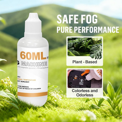 LENSGO Nebelmaschine Rauchmaschine Ersatzfluid VG + PG 240Ml Nebelöl Nebel ...
