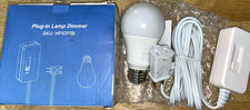 Dewenwils Plug-In Lamp Dimmer HPID02BD with L...