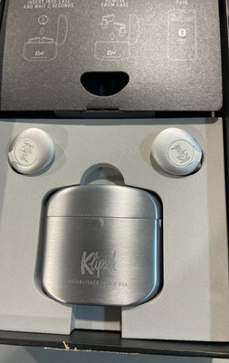 DEFECTIVE Klipsch T5 II True Wireless Earphones with Charging Case  Silv G3D