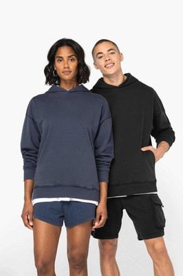 Ausgewaschenes umweltfreundliches Oversize Unisex-Kapuzenswe | Native Spirit | 