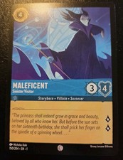 Maleficent - Sinister Visitor 150/204 Common The First Chapter Disney Lorcana