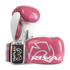 Rival RB7 FITNESS PLUS BAG GLOVES Pink/White 10oz Boxing Gloves