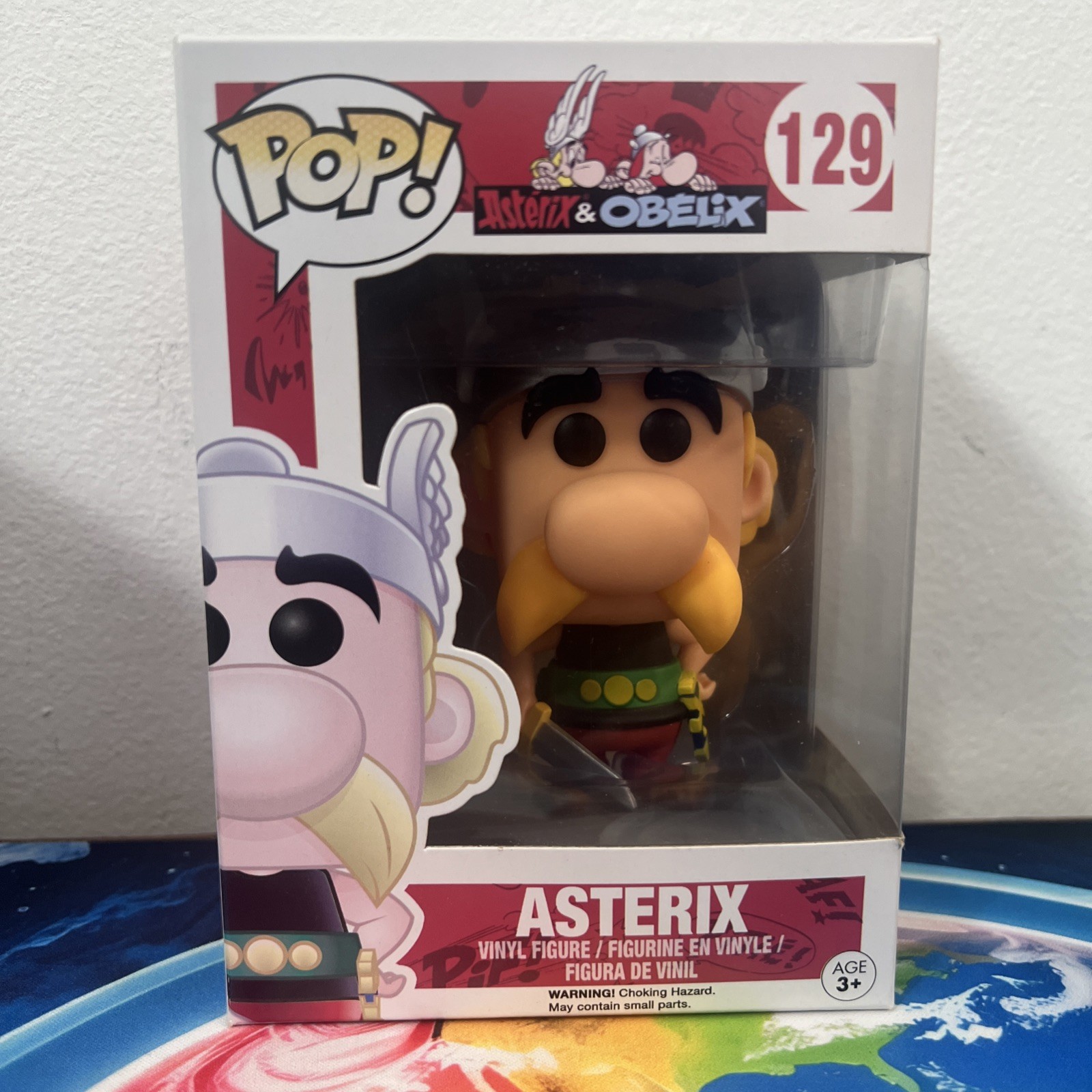 FunkoPop Asterix #129 - Asterix & Obelix - Vinyl Figure - Collectibles - Comix