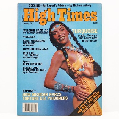 High Times Magazine Vintage 1979 New Orleans Jazz Freak Bros Sex Mafia Turquoise