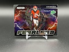 2025 Panini Prizm Draft Picks Zion Branch #F-ZBH Georgia Bulldogs Fearless