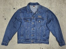Vintage House Of Blues Denim Jacket 90s Myrtle Beach Made In USA Embroidered XS