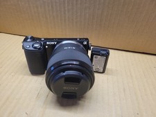 Sony Alpha NEX-5R 16.1MP Mirrorless Digital Camera W SEL50F18F Lens, Battery B36