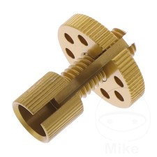 JMP Cable Adjuster Bolt M8 Aluminium Gold Fits Honda VF 750 1982-2000
