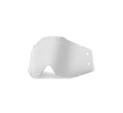 100% Youth Forecast Film System Clear Lens W/Sonic bumps 51221-510-02