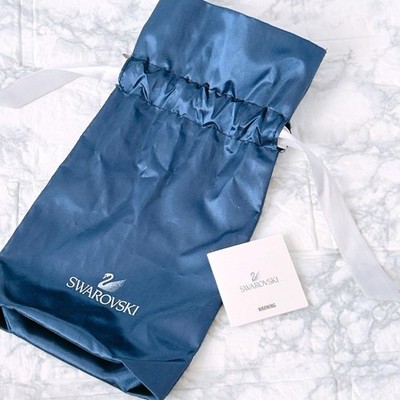 Excellent Condition] SWAROVSKI Hello Kitty Crystal Blue Ribbon | eBay