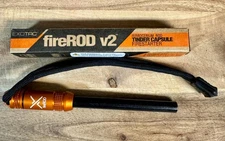 EXOTAC fireROD V2 Ferrocerium Rod Tinder Capsule Fire Starter