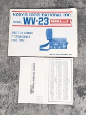 ROBYN INTERNATIONAL Model WV-23 5W 23 Channel C.B. Transceiver Owner's Manual