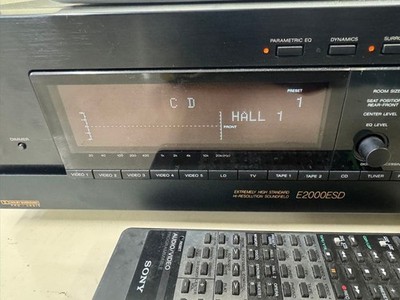 Sony TA-E2000ESD 5 Channel Pre-Amp/Processor Amplifier for sale