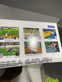 Sega Saturn Console Complete In Box CIB