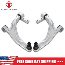 Pair Control Arms Both Side Front Lower with Ball Joints for Honda Pilot 2009-15