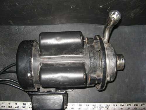 BOMBA CENTRÍFUGA DAYTON 1/3hp Acero Inoxidable 316 5WXR9 115/230 VAC 1ph - Imagen 8 de 11