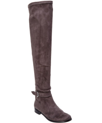 Corso Como Z31109* Lennox Women's Grey Over The Knee Boot Size 8M