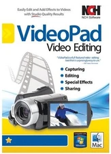 VideoPad Video Editor  MPEG ,WMV editor Edit Video , Copy , Cut