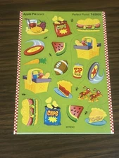 Trend Scratch and Sniff Apple Pie scent Perfect Picnic, sticker sheet